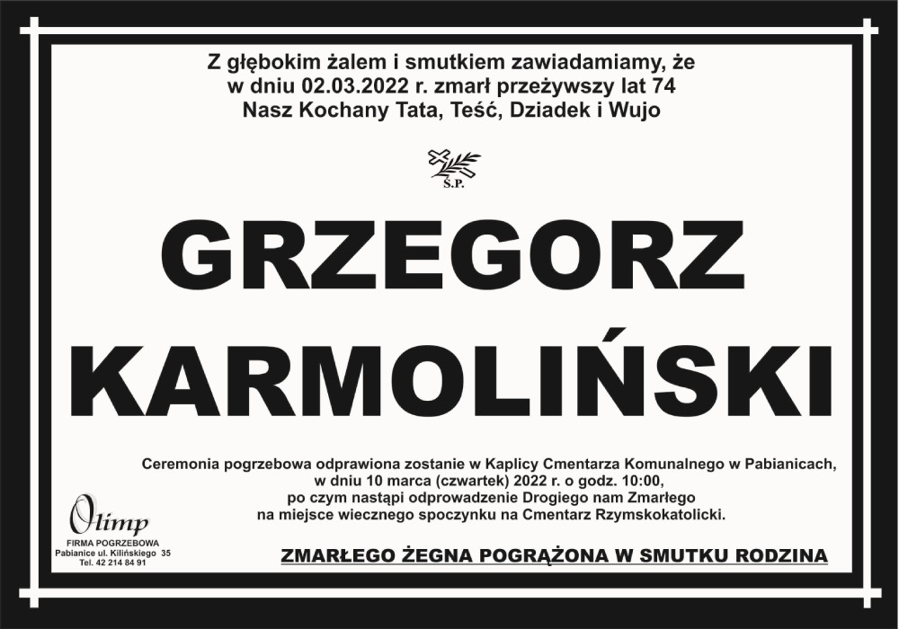Karmoliński Grzegorz